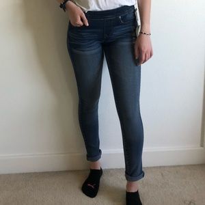 Maurices Mid Rise Denim Flex Jegging